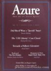 Azure: Ideas For The Jewish Nation - No. 11 Summer 5761/2001